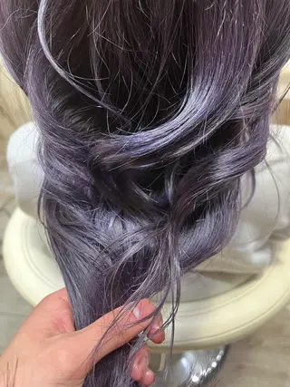 ロング カラー カラー職人 なかもと たつひろのヘアスタイル