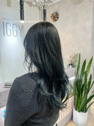セミロング カラー 🫧アイドルヘア中島 圭吾🫧のヘアスタイル