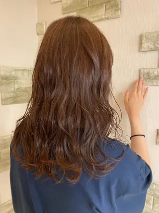 セミロング カラー ボブ🫧透明感カラー 💎Sayakaのヘアスタイル