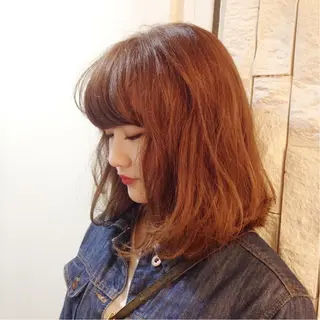 ミディアム yuki watanabeのヘアスタイル