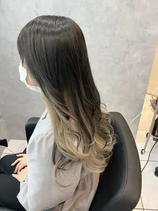 カラー SALOWIN栄 高須大貴のヘアスタイル