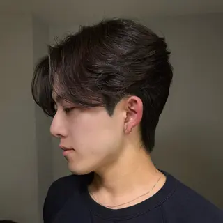 メンズ センターパート特化/ メンズカット/ヒロキのヘアスタイル