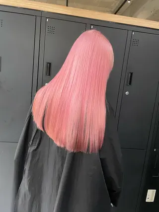 ロング 🦋MAHO🦋 デザインカラーのヘアスタイル