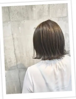 ミディアム カラー パーマ ヘアアレンジ メンズ キッズ ネイル マツエク・マツパ EnBlesS西宮 マンツーマン神道有基のヘアスタイル