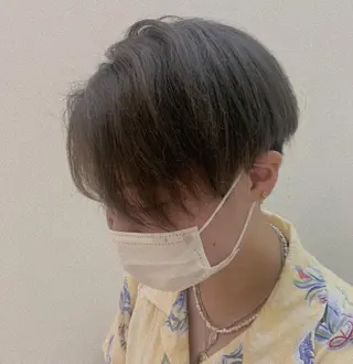 ショート カラー ✂︎レディース のメンズカット屋さんのヘアスタイル