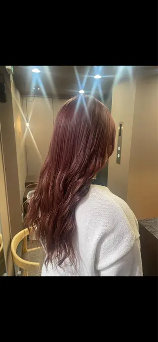 ロング 髙橋 真香のヘアスタイル