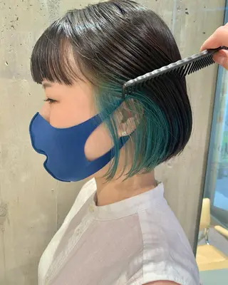 ショート カラー iLi 《イリ》のヘアスタイル