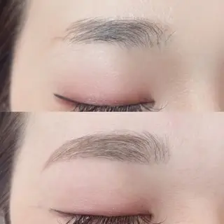 アイブロウ plume eyelashのネイルデザイン