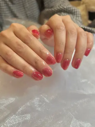 ネイル 阿部 まきほのヘアスタイル