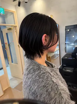 ショート ❤️アヤカ Wカラー ボブ レイヤー❤️のヘアスタイル
