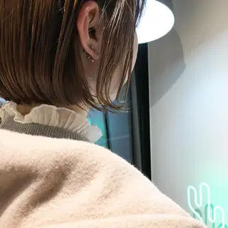 ショート ボブ/暖色/デザイン KOYUKI⛄️のヘアスタイル