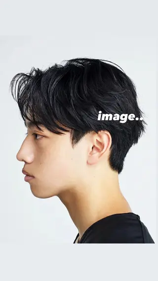 メンズ バレイヤージュモデル 募集👒ヨンスクのヘアスタイル