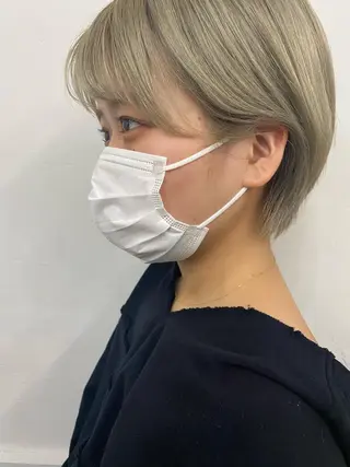 ショート 🍃透明感スタイル yu-ka🍃のヘアスタイル