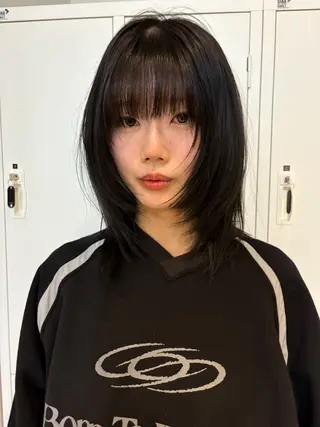 ミディアム ami /yuutenjiのヘアスタイル