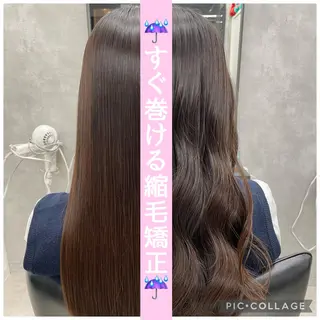 ロング すぐ巻ける縮毛矯正 🍀勝倉　麗のヘアスタイル