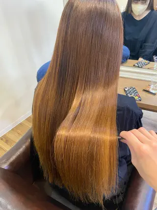 ロング カラー 北山 なるみのヘアスタイル