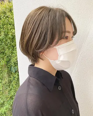 ショート カラー 柔らかいcolor 🌿harukaのヘアスタイル