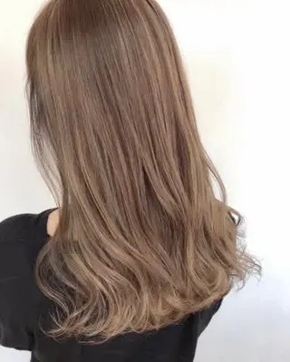 セミロング カラー 松浦 将仁のヘアスタイル