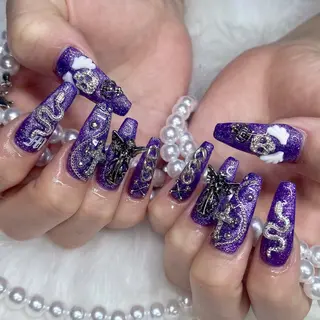 ネイル ayaka ギャルネイル🎀のネイルデザイン