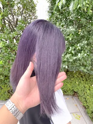 セミロング カラー 柔らかカラー/ レイヤーYUTO🧋のヘアスタイル