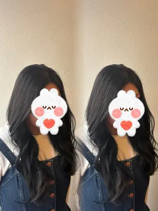 ロング 杉本 奈々美のヘアスタイル