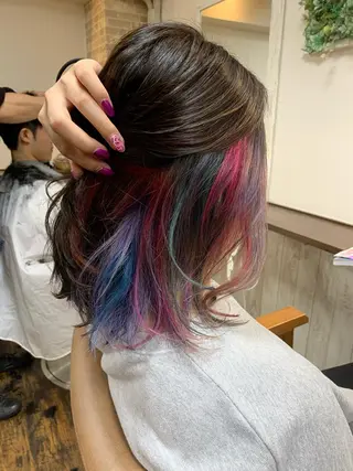 カラー est  店長 ✂︎高橋✂︎のヘアスタイル