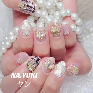 ネイル ロング 🎀 moo～ 🎀のネイルデザイン