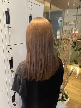 ロング 川畑 心子のヘアスタイル