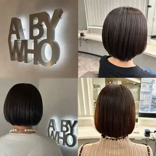 ショート 荻野 晴香のヘアスタイル