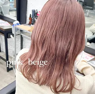 ミディアム カラー 暖色/艶髪/ボブ/ ショート/Ayaのヘアスタイル