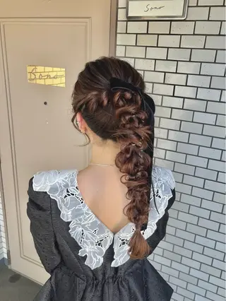 ヘアアレンジ 推し活/イベントヘア 🎀✨yuriのヘアスタイル
