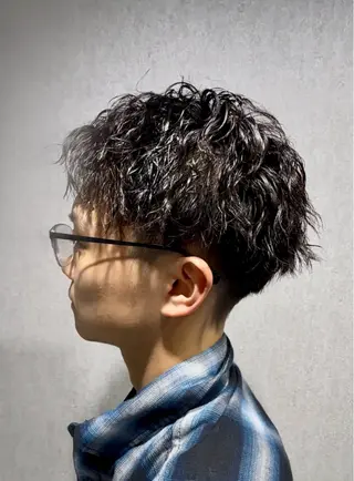 パーマ メンズ 👑駅近メンズサロン パーマ特化北千住👑のヘアスタイル
