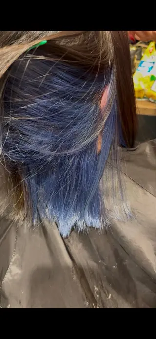 ミディアム カラー 箕面駅‪/カット 千葉 凛大のヘアスタイル