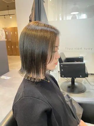 ショート カラー 👑髪質改善カラー 中垣斗希のヘアスタイル