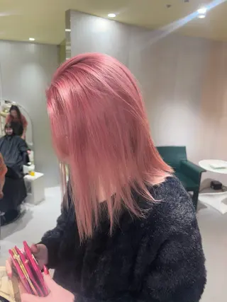 カラー 한국에English OK🌼unaのヘアスタイル