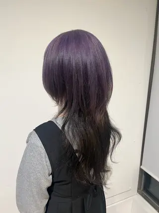 ロング カラー 🫧ハイトーン個性髪 🫧マヤのヘアスタイル