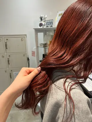ロング 國原 姫菜のヘアスタイル