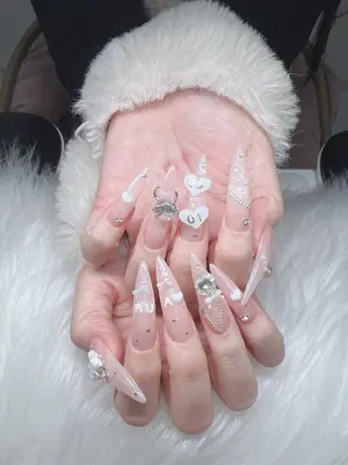 ネイル Lee Nails チップ長さだし専門店のネイルデザイン