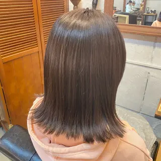 セミロング カラー 木宮 美緒のヘアスタイル