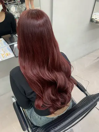 ロング カラー io NANAのヘアスタイル