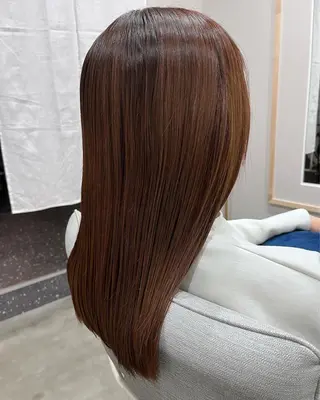 ロング カラー liL  hair サトウリョウタのヘアスタイル
