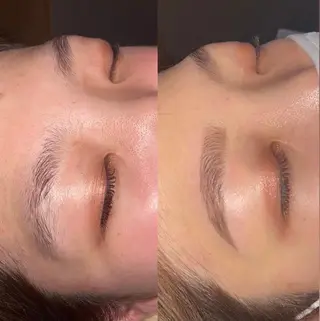 ノンダメージ⭐️ 透明感カラー中田七菜のヘアスタイル