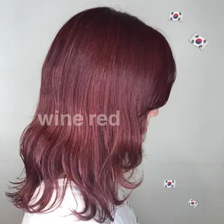 ミディアム ヘアアレンジ 烏丸韓国ヘア🇰🇷 ayaka🎀のヘアスタイル