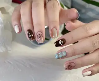 ネイル 🧸takagi🧸 2月受付中/ワンホンのネイルデザイン