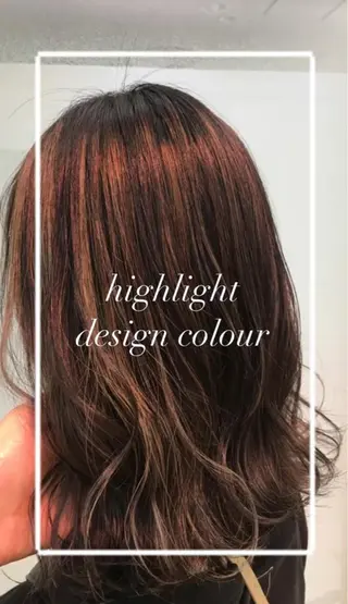 ミディアム カラー 縮毛矯正/髪質改善/ 艶髪ササキナツミのヘアスタイル