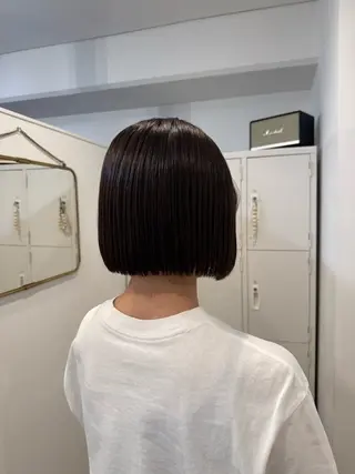 ショート yutaka/透明感 カラー/髪質改善🤎のヘアスタイル