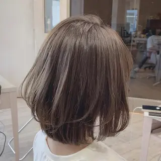 ショート カラー 顔まわりカット🌟 くびれヘア/寺門遥輝のヘアスタイル
