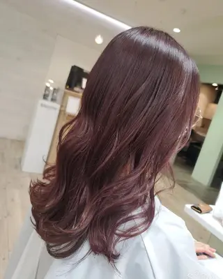 カラー ロング 髪質改善/白髪ぼかし SHIONのヘアスタイル