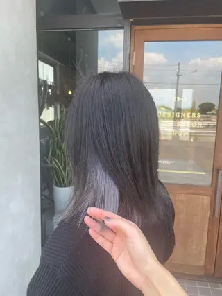 ミディアム カラー 艶髪/透明感カラー/ 韓国/nonokaのヘアスタイル