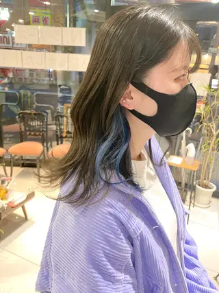 ロング カラー ✨髪質改善専門店✨ QOLU✨のヘアスタイル